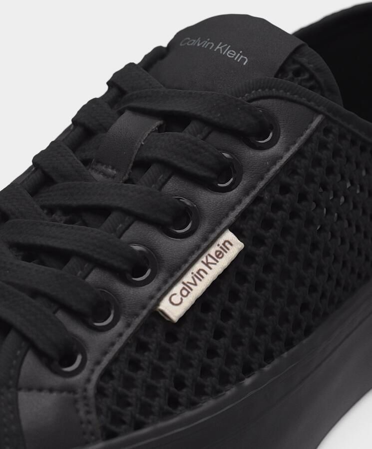 CK Calvin Klein low top sneakers met plateauzool - Foto 2