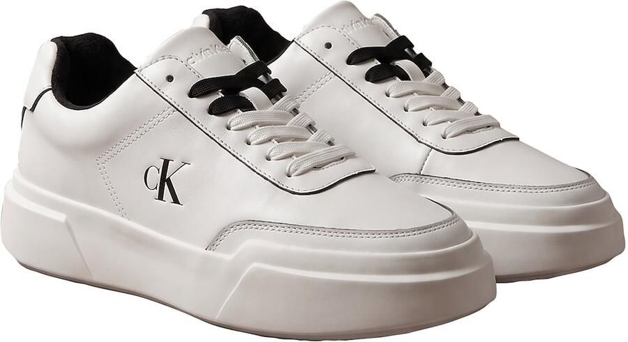 Calvin Klein Sneakers laag zwart offwhite - Foto 4
