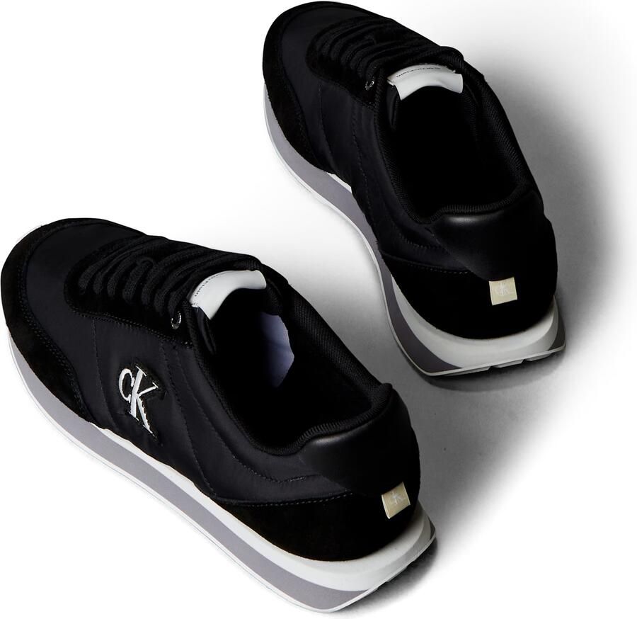 Calvin Klein Footwear Retro Runner Ess Schoenen Zwart Man - Foto 7