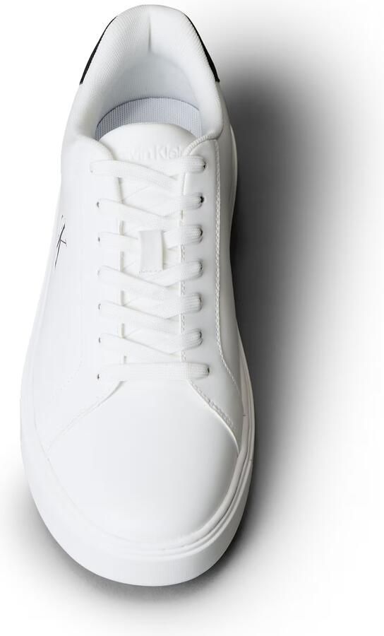 Calvin Klein leren sneakers wit zwart - Foto 6