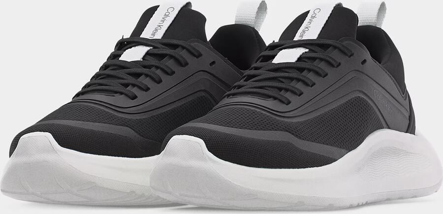 Calvin Klein Sneakers laag zwart wit - Foto 5