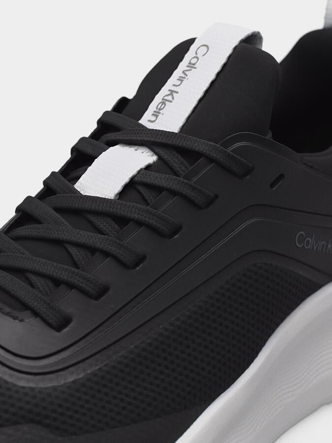 Calvin Klein Sneakers laag zwart wit - Foto 3