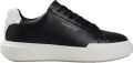 CK Calvin Klein Sneakers van echt rundleer model 'CHUNKY CUPS' - Zwart