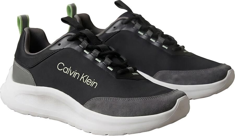 Calvin Klein Sneakers laag zwart wit - Foto 4