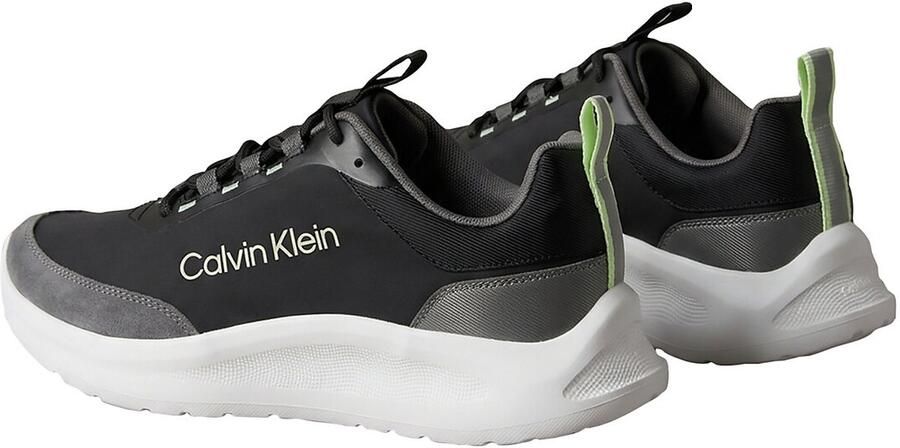 Calvin Klein Sneakers laag zwart wit - Foto 6