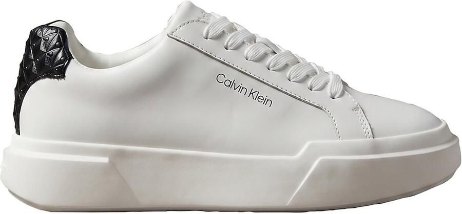 CK Calvin Klein Sneakers van echt rundleer model 'CHUNKY CUPS'