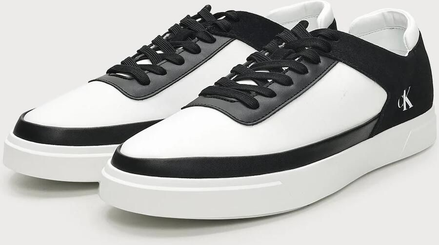 Calvin Klein Sneakers laag zwart wit - Foto 4