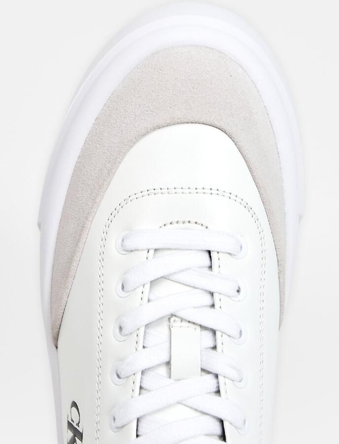 Calvin Klein Sneakers laag zwart wit wolwit - Foto 2
