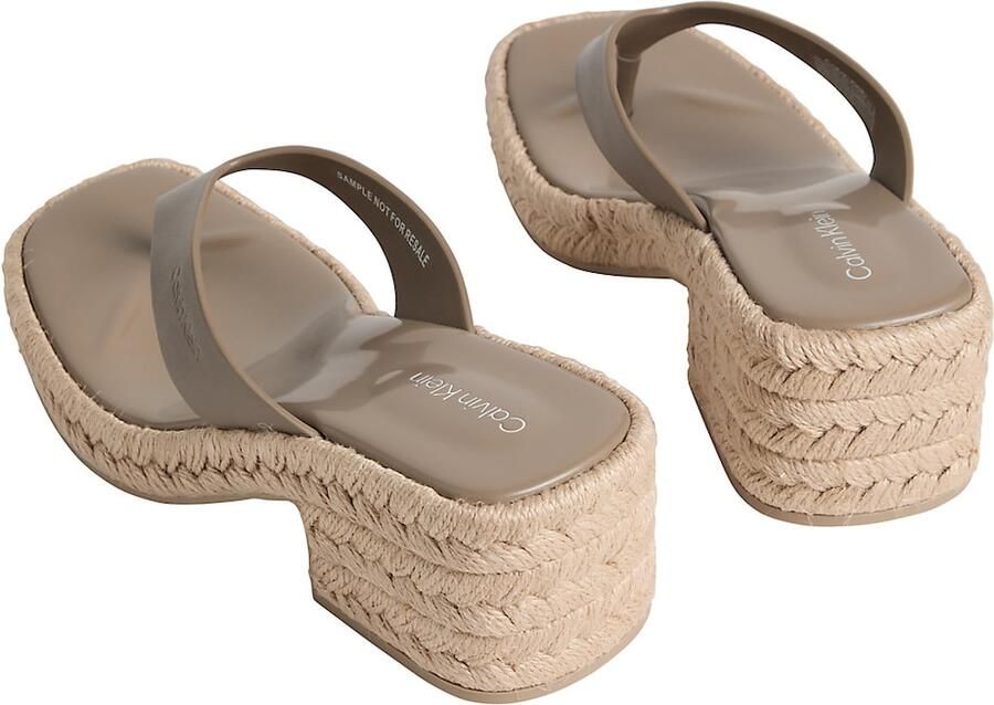 Calvin Klein Teenslipper 'Beta' taupe - Foto 4