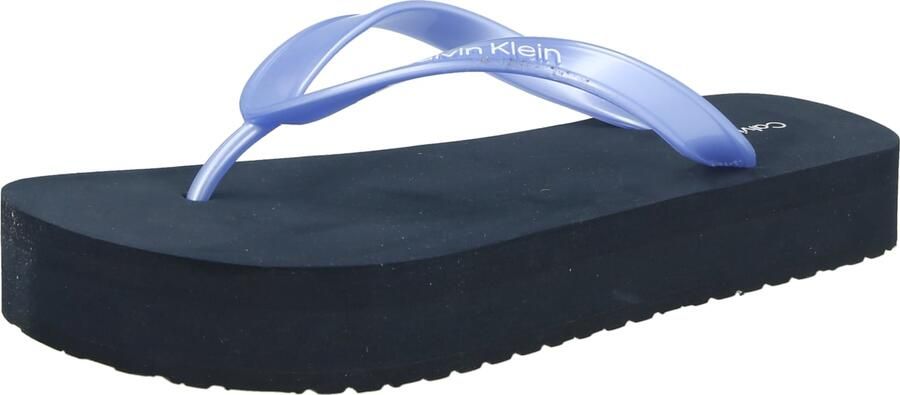 Calvin Klein Teenslipper hemelsblauw wit