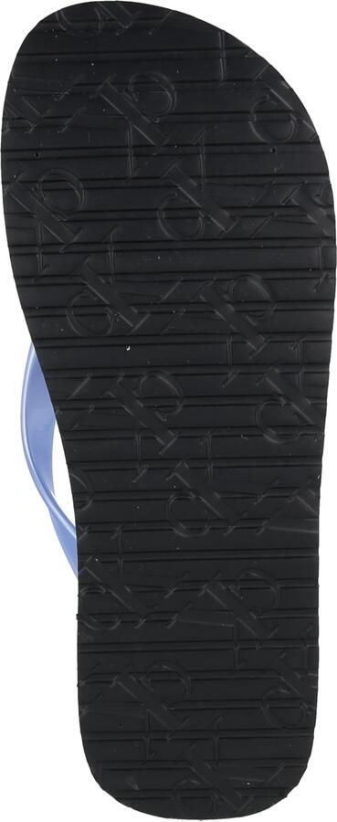 Calvin Klein Teenslipper hemelsblauw wit - Foto 3