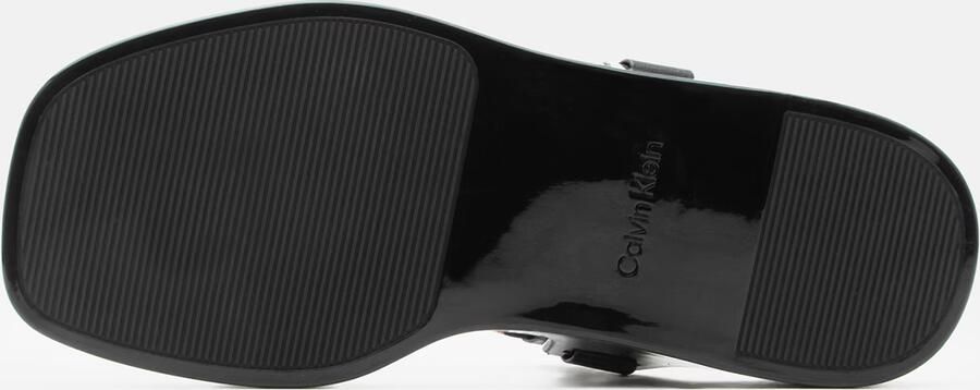 Calvin Klein Teenslipper lichtoranje zwart - Foto 5