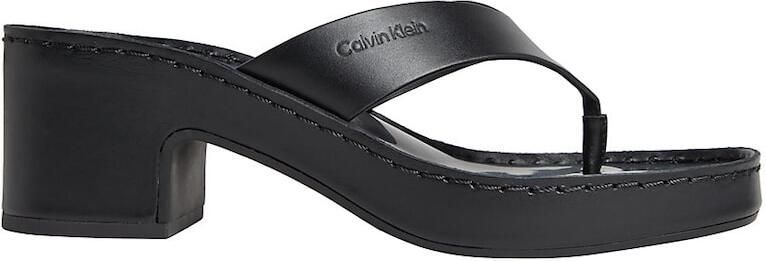 Calvin Klein Teenslipper zwart