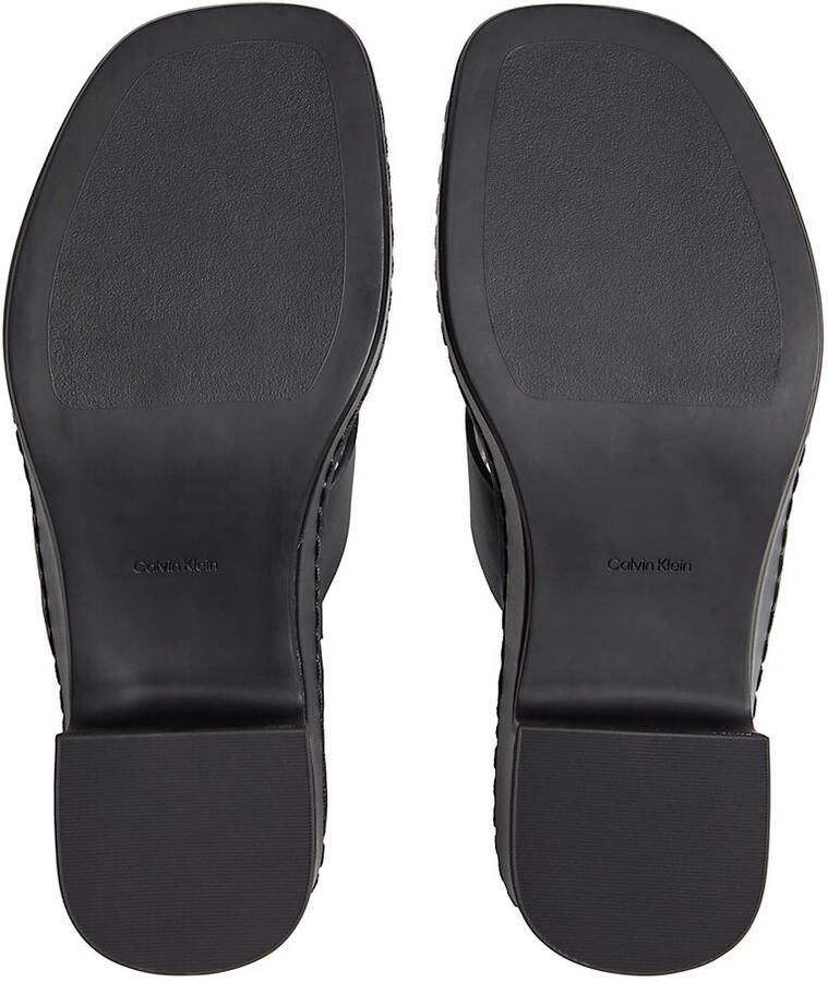 Calvin Klein Teenslipper zwart - Foto 2