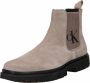 Calvin Klein Jeans Chelsea boots van leer model 'LUG MID CHELSEA' - Thumbnail 5