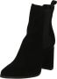 Calvin Klein Boots & laarzen Cup Heel Chelsea Boot 80 Sue in zwart - Thumbnail 1