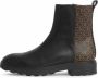 Calvin Klein Boots & laarzen Cleat Ankle Boot-Mono Mix in zwart - Thumbnail 4