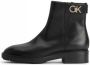 Calvin Klein Boots & laarzen Rubber Sole Ankle Boot Whw-Lth in zwart - Thumbnail 3