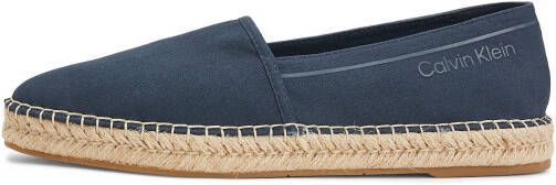 Calvin Klein Gerecyclede Katoenen Espadrilles Blue Heren - Foto 5
