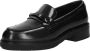 Calvin Klein Zwarte Loafer Bar Saff Damesschoenen Black Dames - Thumbnail 3