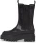 Calvin Klein Jeans Flatform Chelsea Boot Dames Herfst Winter Collectie Black Dames - Thumbnail 3