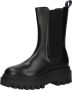 Calvin Klein Jeans Zwarte Flatform Chelsea Enkellaarzen Vrouwen Black Dames - Thumbnail 3
