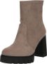 Calvin Klein Highheel-laarsjes HEEL PLATFORM ZIP BOOT SS blokhak plateau enkellaars praktische hielrits - Thumbnail 3