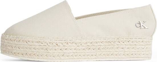 Calvin Klein Jeans Espadrilles met plateauzool