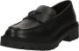 Calvin Klein Loafers FLATFORM LOAFER HW MG LTH hakken instapschoen lage schoen zakelijke schoen met decoratieve band - Thumbnail 3