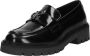 Calvin Klein Metallic Combat Loafer Herfst Winter Collectie Black Dames - Thumbnail 4