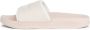 Calvin Klein Jeans Peach Blush White Monogram Slippers Beige Dames - Thumbnail 3