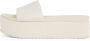 Calvin Klein Slippers FLATFORM SANDAL SLIDE IN NYLON poolslides zomerschoen strand-schoen plateausool om in te stappen - Thumbnail 2