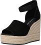 Calvin Klein Espadrilles Wedge Sandal Wide Su Con in zwart - Thumbnail 3