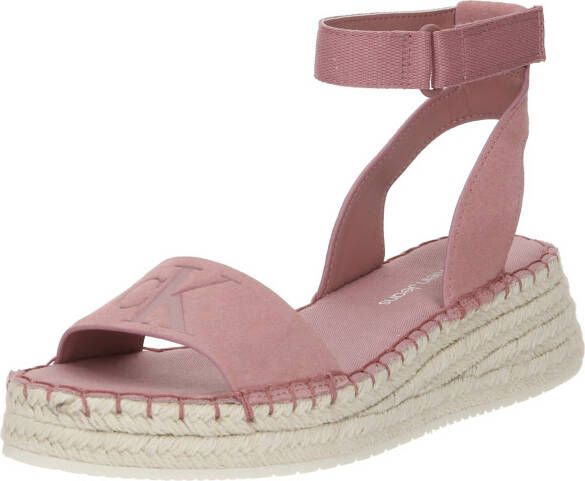 Calvin Klein Roze Sandalen Minimalistisch Ontwerp Pink Dames - Foto 5