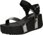 Calvin Klein Zwarte Plateau Sleehakken - Thumbnail 2