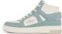 Calvin Klein Hoge leren sneakers Wit Green Dames - Thumbnail 3