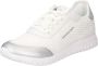 Calvin Klein Jeans Witte Textiele Damessneakers White Dames - Thumbnail 3