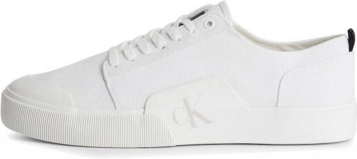 Calvin Klein Sportieve witte vetersneakers met logo White Heren - Foto 5