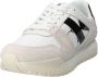 Calvin Klein Jeans Toothy Laceup Low Mix Sneakers Wit Man - Thumbnail 3
