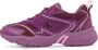 Calvin Klein Paarse Leren Sneaker met Gedetailleerd Stiksel - Thumbnail 2