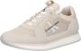 Calvin Klein Roze Suède Veterschoenen Sneakers Vrouwen Pink Dames - Thumbnail 2