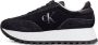 Calvin Klein Plateausneakers RUNNER LACEUP ML SUEDE freizeitschoen veterschoen lage schoen met zij ck-logo - Thumbnail 3