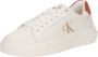 Calvin Klein Witte polyester sneakers met ademend ontwerp White Dames - Thumbnail 2