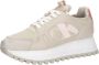 Calvin Klein Jeans Beige Polyester Sneaker Dames Collectie Beige Dames - Thumbnail 4