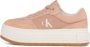 Calvin Klein Plateausneakers BOLD FLATF LOW MIX MG MEDIA veterschoenen vrijetijdsschoen lage schoen met zijlogo - Thumbnail 2