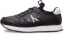 Calvin Klein Jeans Zwarte Casual Synthetische Damessneakers Black Dames - Thumbnail 3