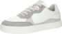 Calvin Klein Jeans Witte Sneakers met Suède Accenten White Heren - Thumbnail 2