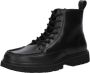 Calvin Klein Jeans Boots van leer met vetersluiting en ritssluiting - Thumbnail 1