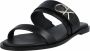 Calvin Klein Sandalen Flat Sandal in zwart - Thumbnail 2