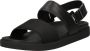 Calvin Klein Zwarte platte sandaal voor mannen Black Heren - Thumbnail 2